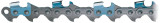 45 cm - Oregon Profi-Leichtbau Schiene + 2 Vollmeißelketten 3/8", 1,5 mm 68TG