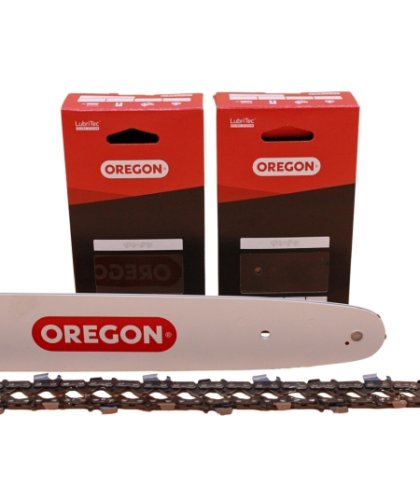 30 cm - Oregon Universal Schiene + 2 Halbmeißelketten 3/8LP, 1,3 mm 45TG