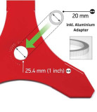 Oregon Grasschneidemesser OFA 8 Zahn - 255 x 1,4 mm