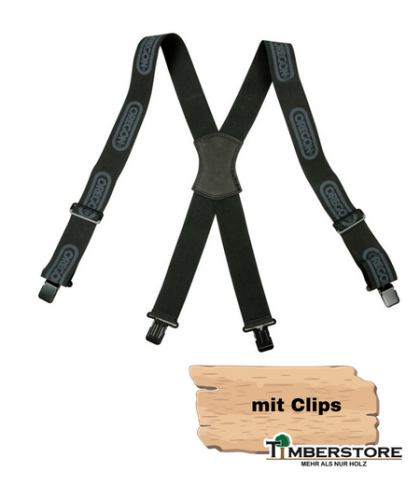 OREGON Holzfäller Hosenträger - mit Clips