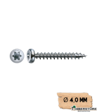 SPAX Ø 4,0 mm - Halbrundkopf - T- STAR plus -...