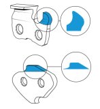 Oregon AdvanceCut 3/8" Hobby 1,1mm Halbmeißel - 90PX100R Sägekette 100 Fuß
