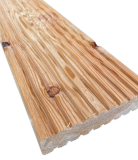 Terassendiele Lärche gehobelt - Riffelbohle