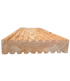 Terassendiele Lärche gehobelt - Riffelbohle