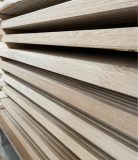 Terassendiele Eiche gehobelt - Riffelbohle