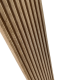 Terassendiele Eiche gehobelt - Riffelbohle