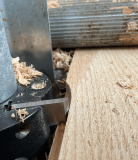 Bretter Eiche gehobelt mit Nut & Feder - 2,1 cm - 17 cm - 2 m