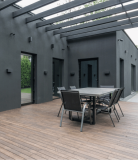 Terassendiele Eiche gehobelt - Riffelbohle