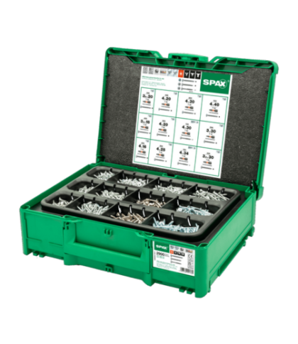 Spax Montagekoffer Systainer³ T-Loc Möbelbau