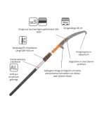 Teleskopsäge Astschere 1,86-5,50 m