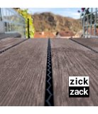 Zick-Zack Fugenband 1m für Holz- und WPC-Terrassen